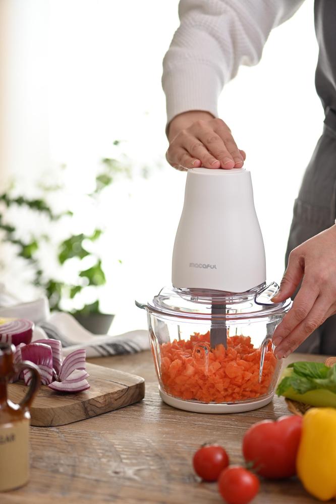 毎⽇の料理を、もっと気軽に、もっと「らく」に――macaful「らく洗いフードプロセッサー」